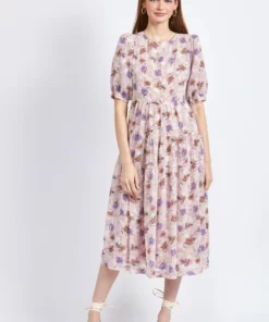 En Saison Brenna Midi Dress