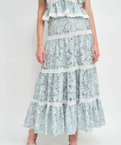 En Saison Briar Midi Skirt