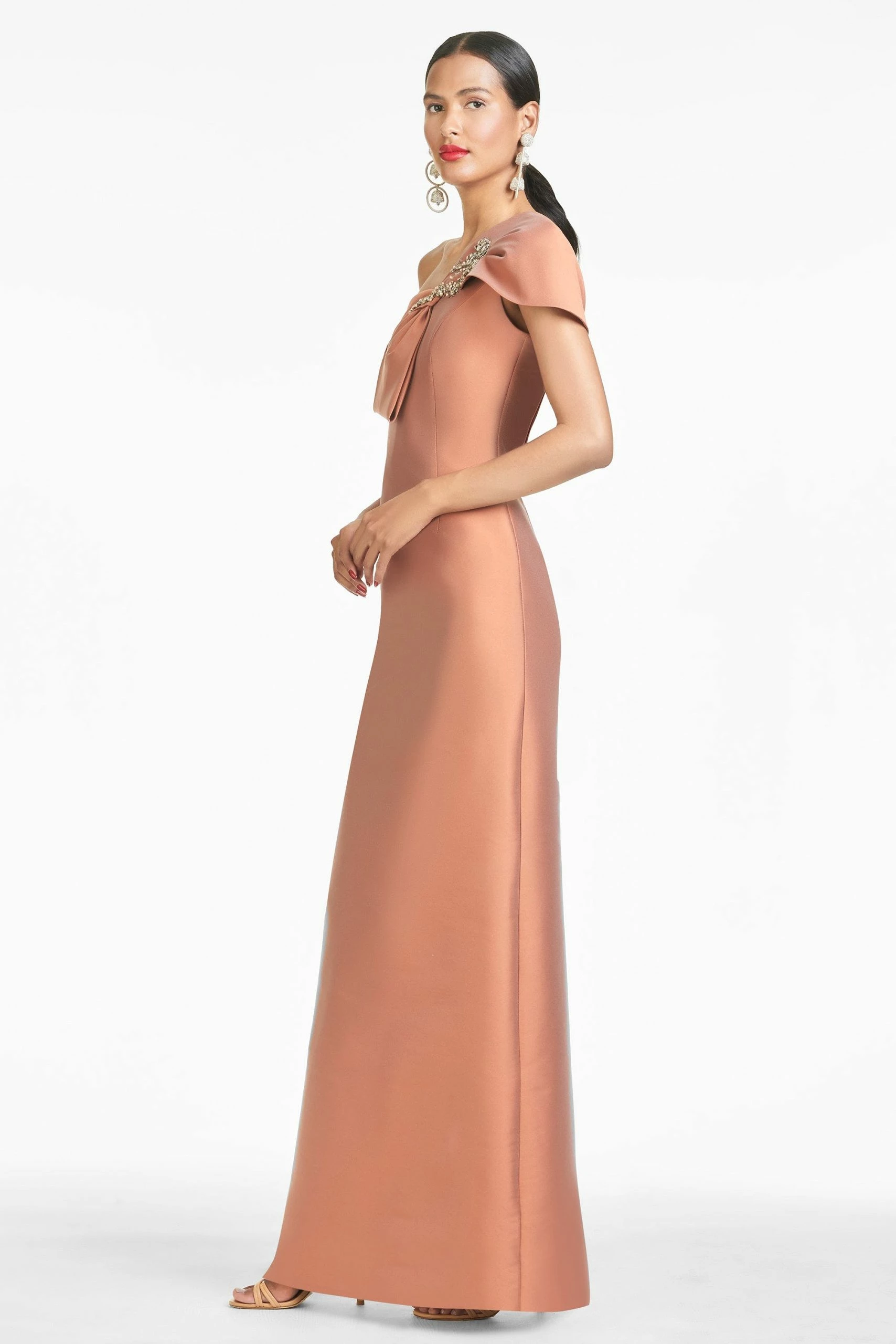 Sachin & Babi Ines Gown - Copper - Image 2