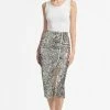 Sachin & Babi Talisa Skirt - Silver Sequins