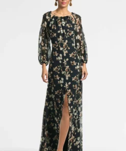 Sachin & Babi Jasmine Dress - Black Venetia Petal