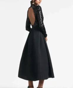 Sachin & Babi Amity Gown - Black