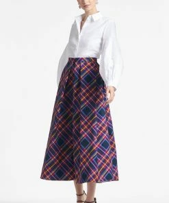 Sachin & Babi Leighton Skirt - Party Plaid