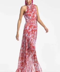 Sachin & Babi Kayla Gown - Amaranths Spray