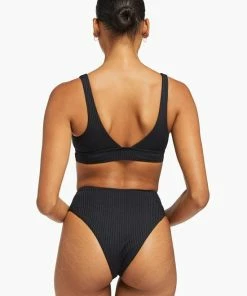 Vitamin A Sienna High Waist - Black EcoRib