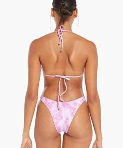 Vitamin A California High Leg - Magenta Tie Dye EcoTex