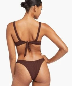 Vitamin A California High Leg - Chocolate EcoRib