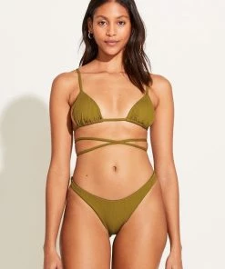 Vitamin A Upcycled Sol Wrap Top