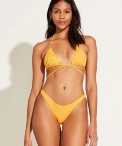 Vitamin A Upcycled Gia Wrap Top