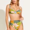 Vitamin A Gemma Ruched High Waist Bottom - Matisse Print