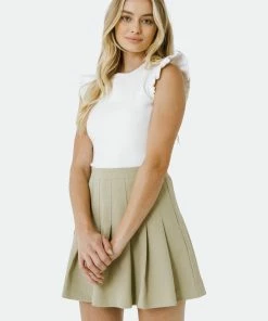 English Factory Mini Tennis Skort