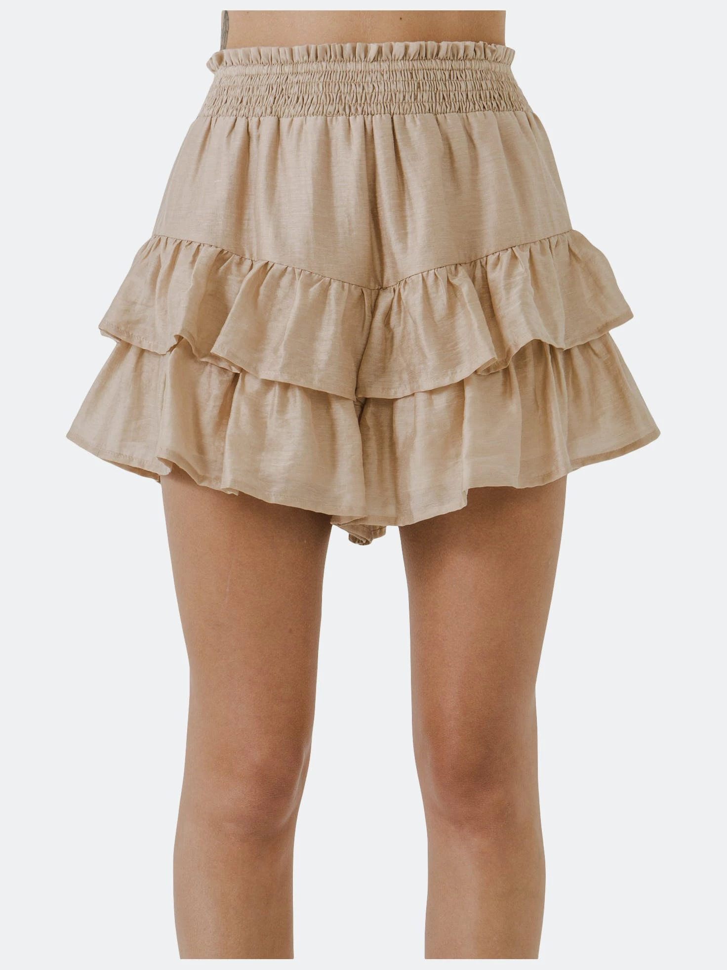 Free The Roses The Roses Smocked Waist Skort With Ruffle - Image 6