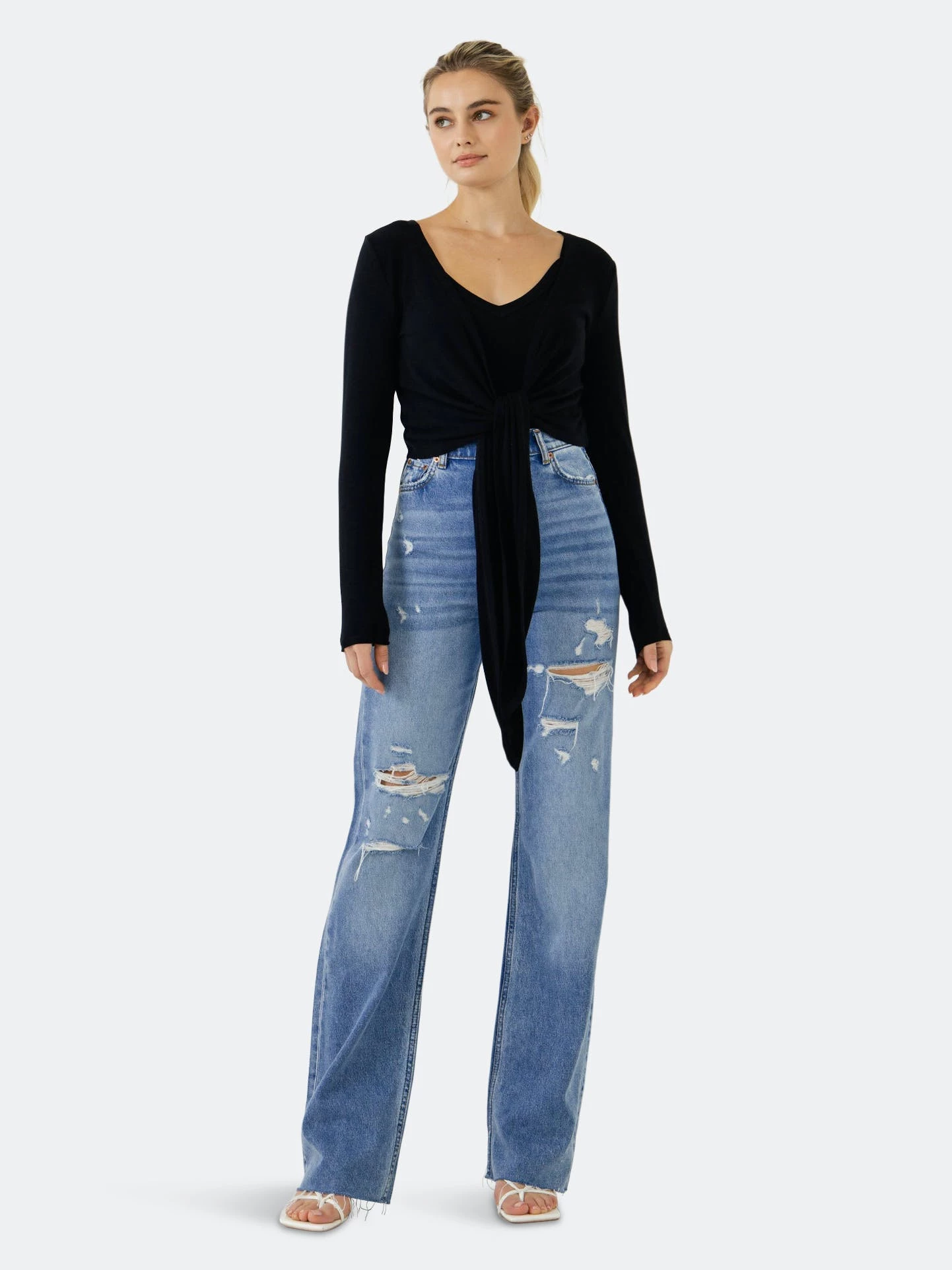 Grey Lab Two Piece Set Cardigan Cami - Image 6