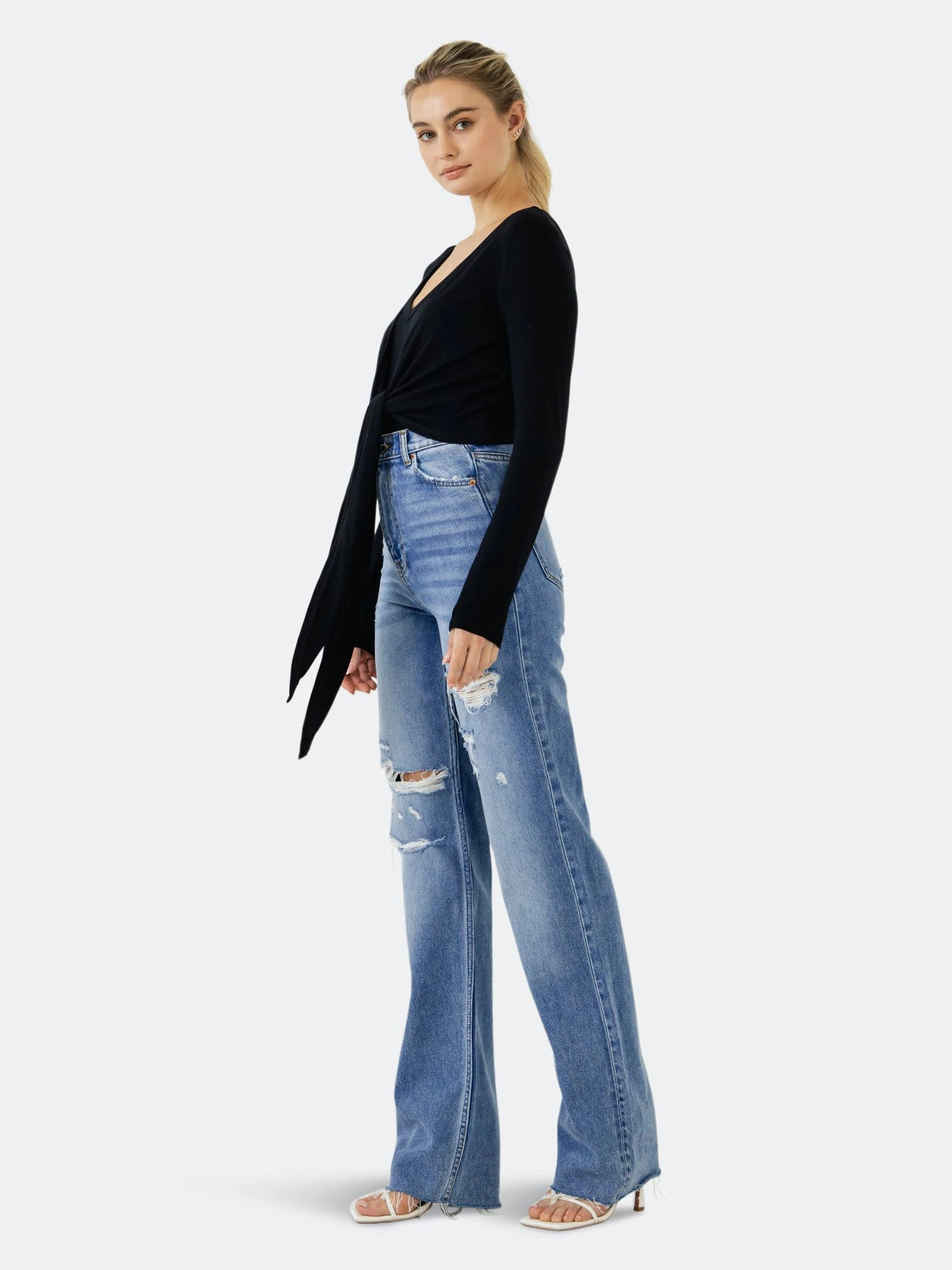 Grey Lab Two Piece Set Cardigan Cami - Image 7