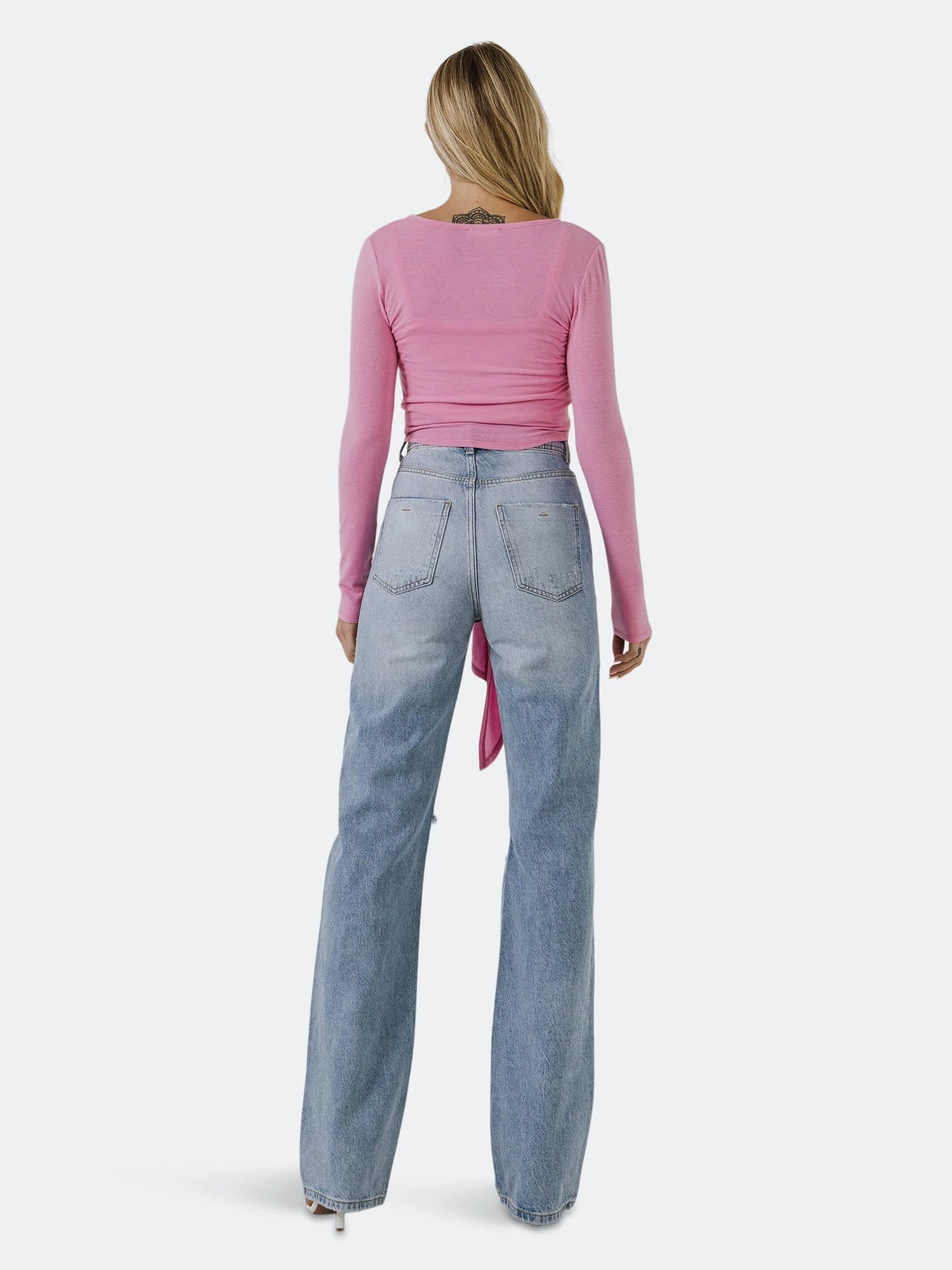 Grey Lab Two Piece Set Cardigan Cami - Image 4