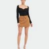 Endless Rose Fold Waist Mini Skort