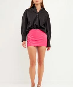 Endless Rose Nylon Mini Skort