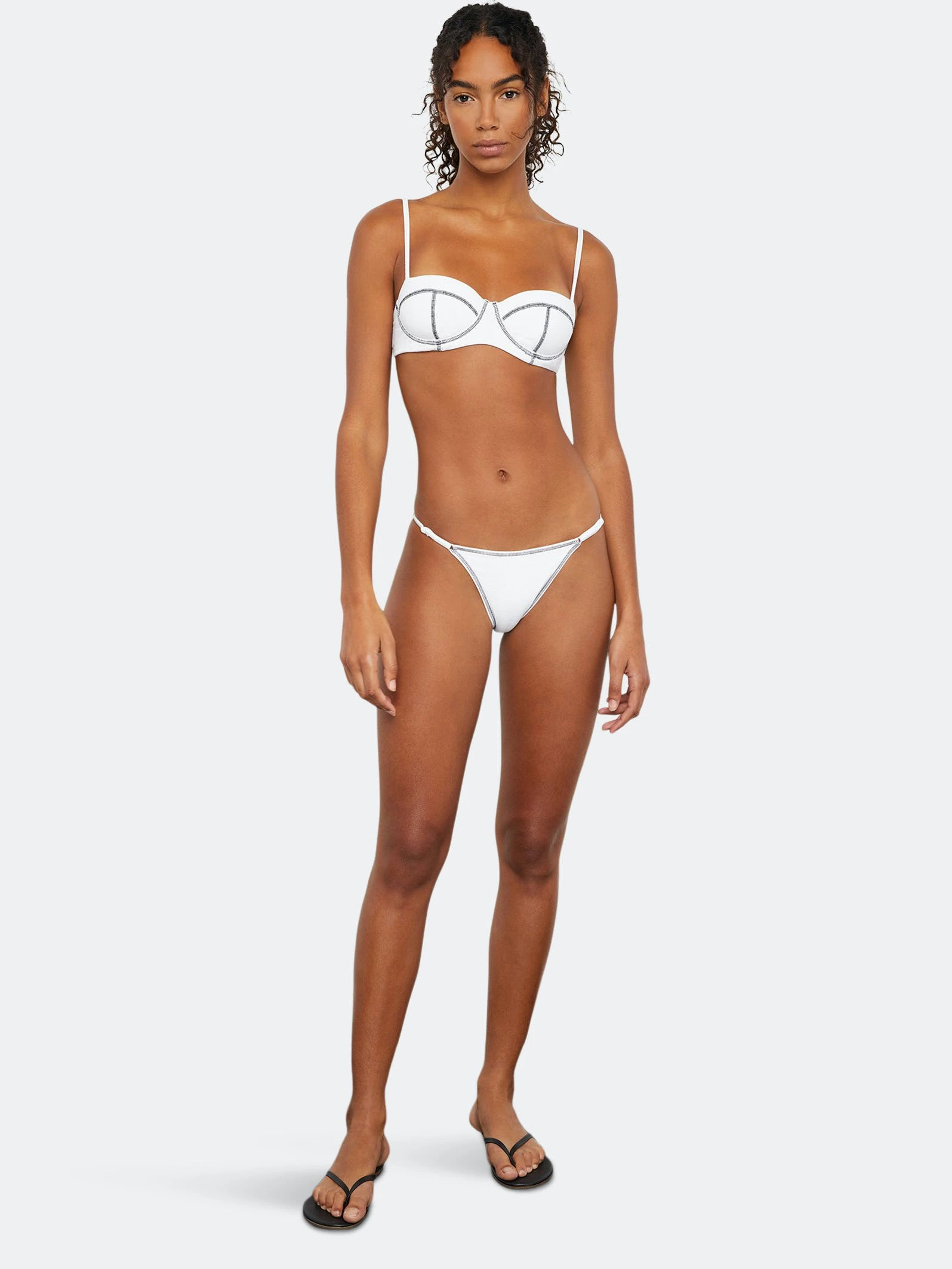 Onia Hannah Crinkle Bikini Bottom - Image 9