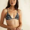 Onia Alexa Bikini Top - Black Starry Night