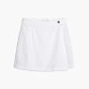 Onia Linen Mini Wrap Skirt - White
