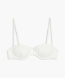 Onia Dalia Bikini Top - White Zebra