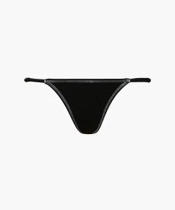 Onia Hannah Bikini Bottom Crinkle - Black