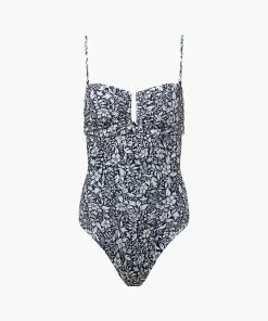 Onia Pauline One Piece - Navy/White