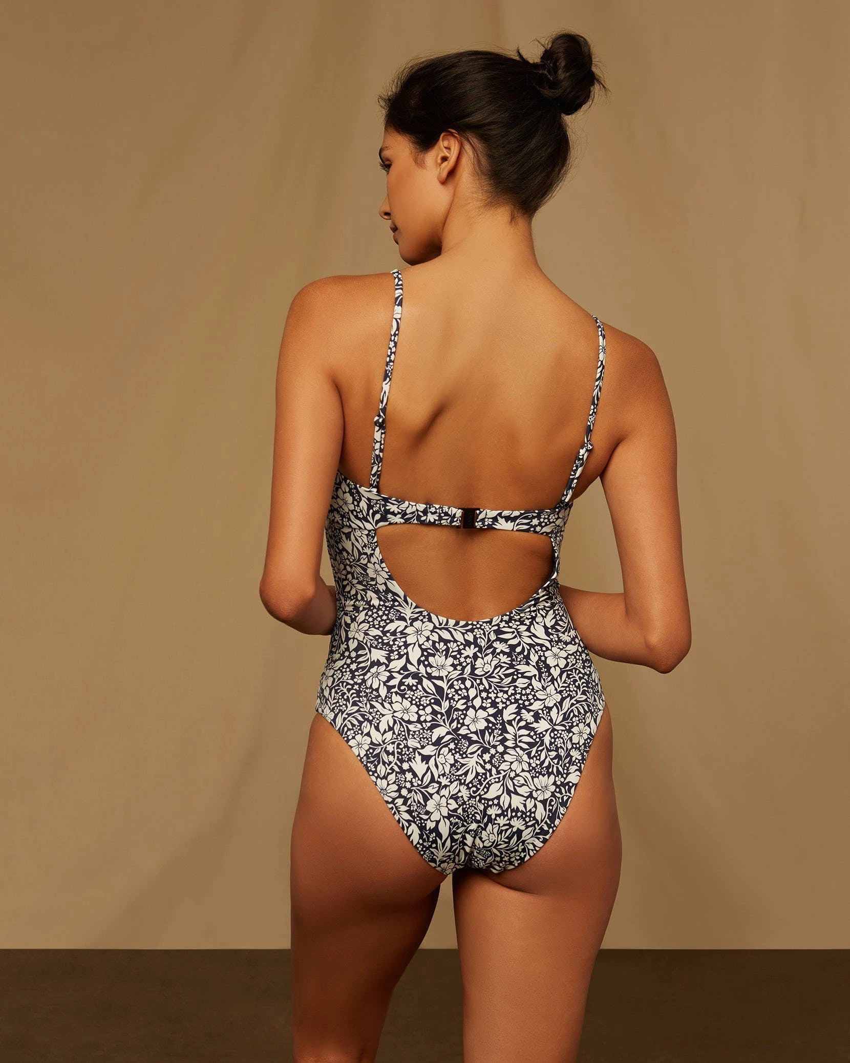Onia Pauline One Piece - Navy/White - Image 4