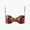 Onia Dalia Bikini Top - Black Multi