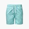 Onia Charles 7" Swim Trunks - Cyan White
