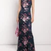 Marchesa Bridesmaids Amalfi Printed Gown - Multi