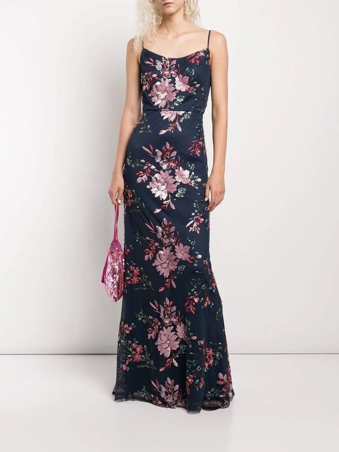 Marchesa Bridesmaids Amalfi Printed Gown - Multi