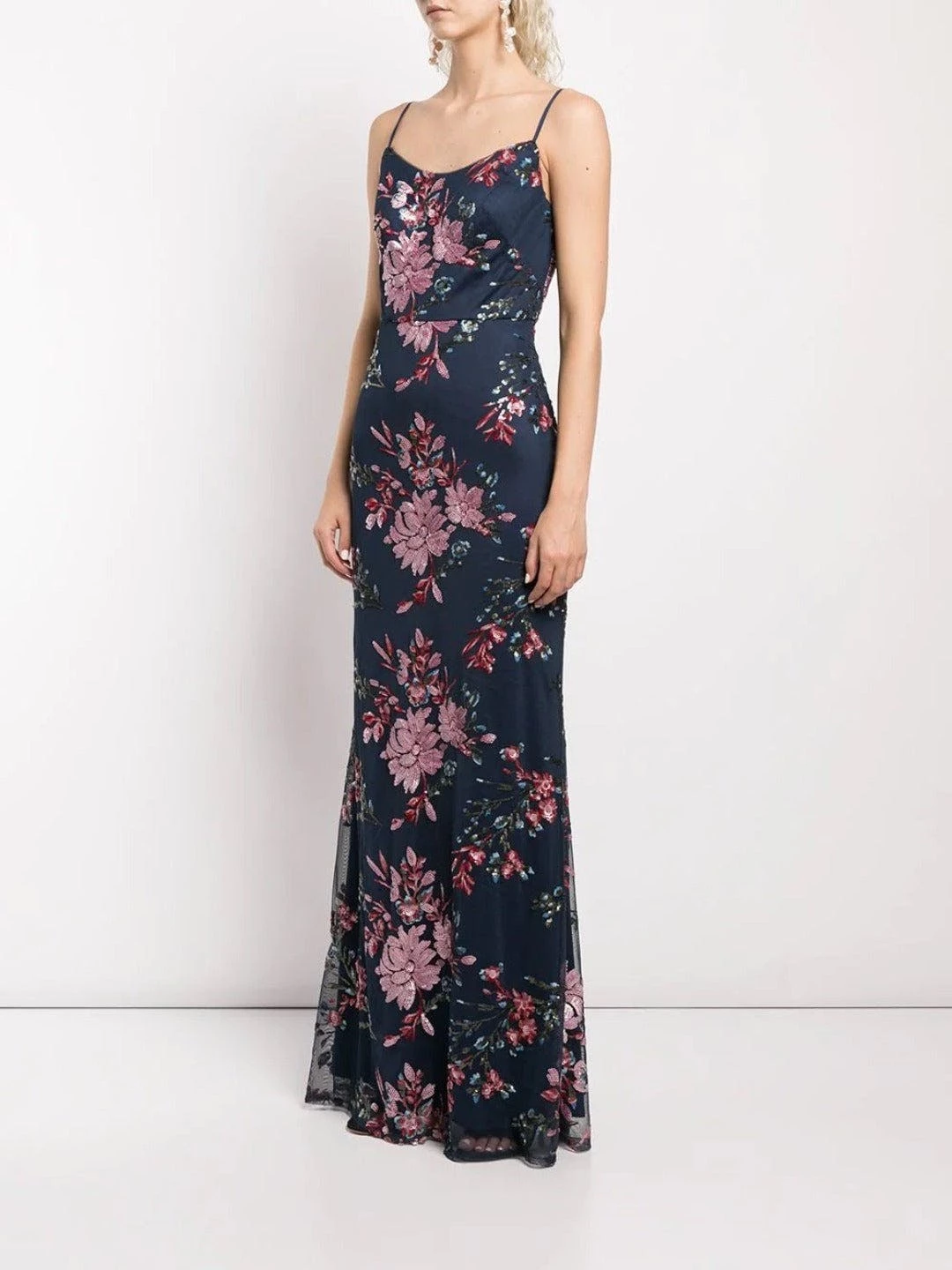 Marchesa Bridesmaids Amalfi Printed Gown - Multi - Image 2