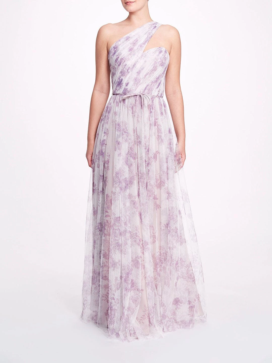 Marchesa Bridesmaids Capri Printed Gown
