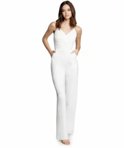 Dress The Population Braxton Jumpsuit - Off White