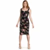 Dress The Population Nicole Dress - Black Multi