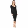 Dress The Population Sonia Dress - Black