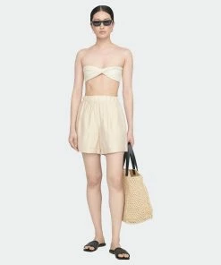 ANINE BING Rosa Bikini Top - Cream