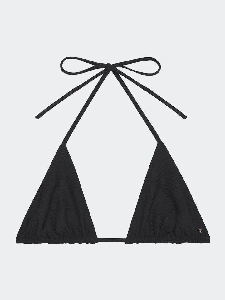 ANINE BING Mara Bikini Top - Black - Image 4