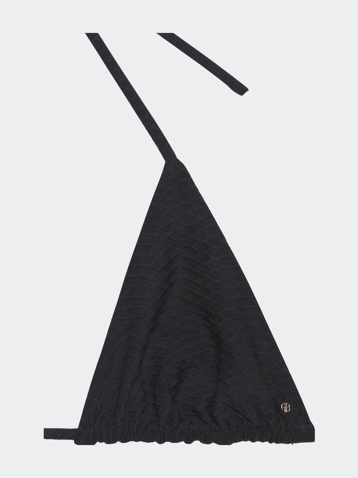 ANINE BING Mara Bikini Top - Black - Image 5