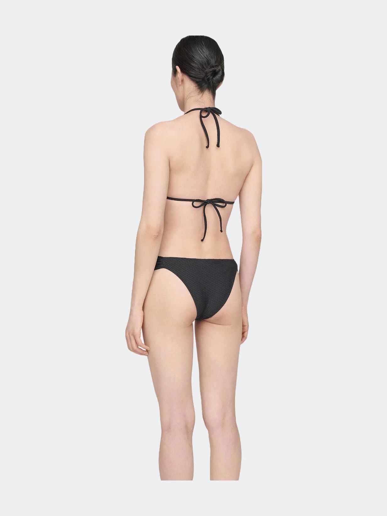 ANINE BING Mara Bikini Top - Black - Image 3