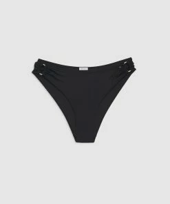 ANINE BING Viv Bikini Bottom - Black