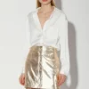 Walter Baker Amy Skirt, Gold