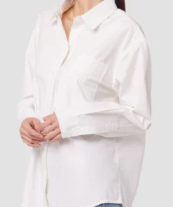 Hudson Jeans Oversized Shirt - White