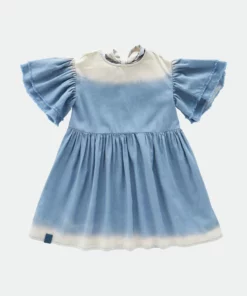 OMAMImini Fit & Flare Denim Dress