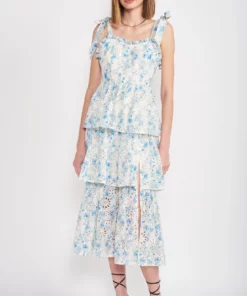 En Saison Claire Midi Dress