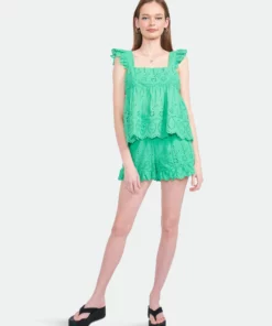 Emory Park Bailee Eyelet Top