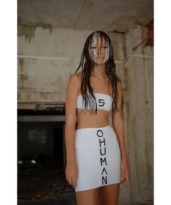 Veda White Skirt & Top SOHUMAN Set