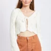 Emory Park Isabel Crochet Crop Top