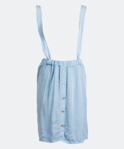 SOHUMAN Ansley Blue Sleeveless Blouse